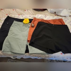 Lot of shorts, J Jill, Old Navy, Banana Republic and HM Size 10